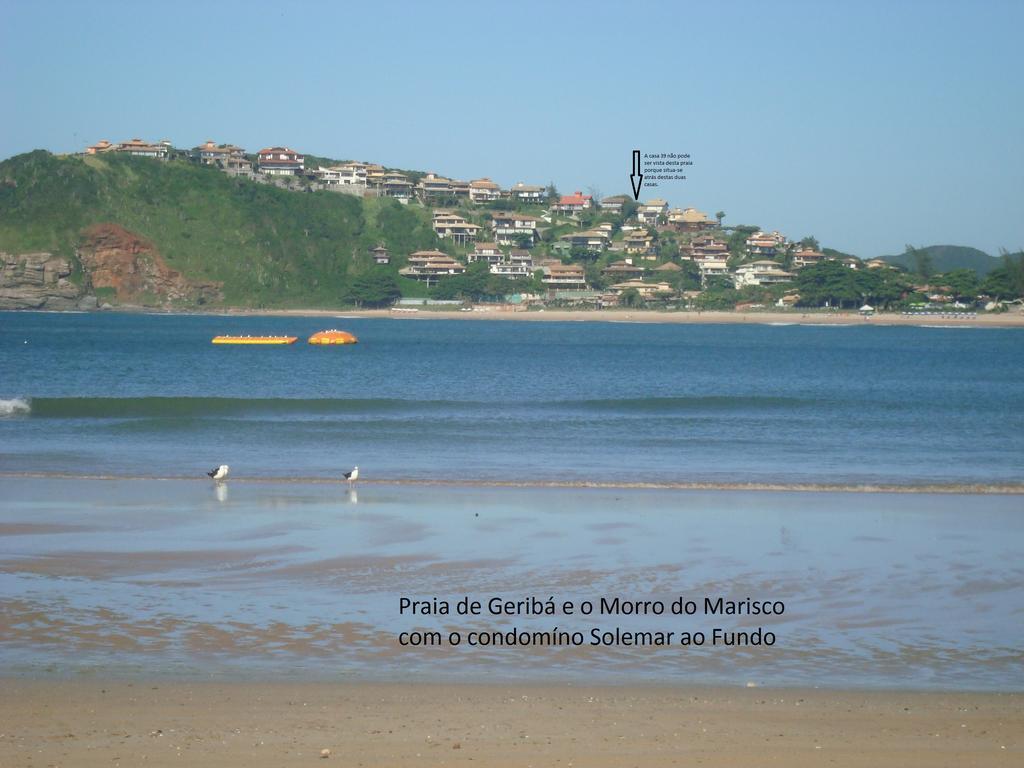 Casa E Piscina Privativa, Vista Para O Mar Em Condominio Pe Na Areia Búzios 外观 照片